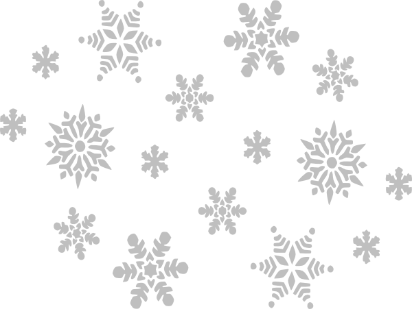 Clipart Of Snowflakes Transparent Image