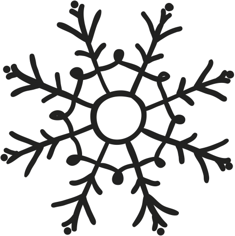 Clipart Of Snowflakes Transparent Images