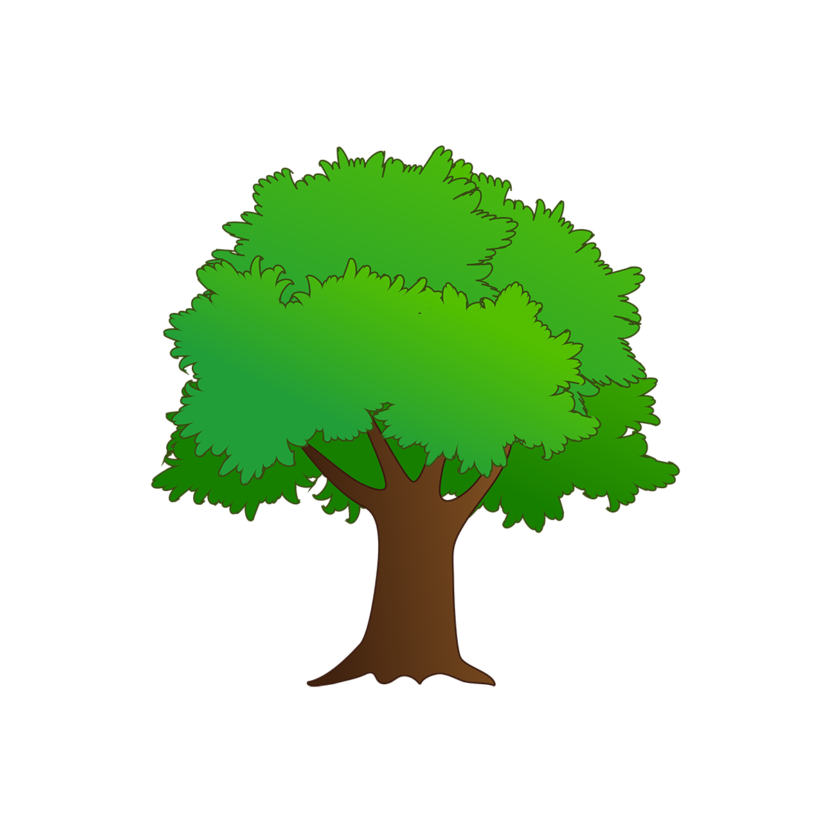 Clipart Of Tree Transparent Free PNG