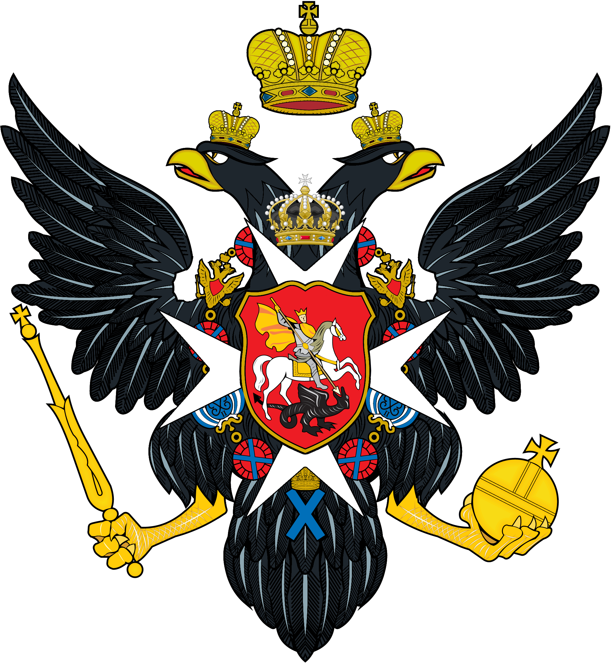 Coat Of Arms Of Russia Free PNG Clip Art