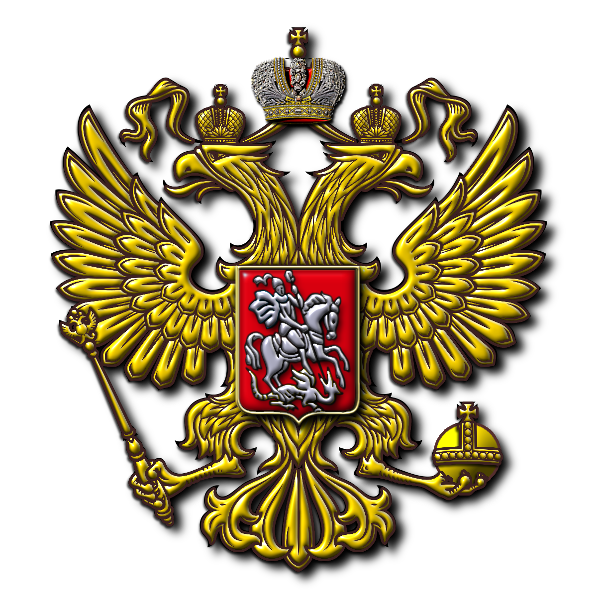 Coat Of Arms Of Russia PNG Pic Clip Art Background
