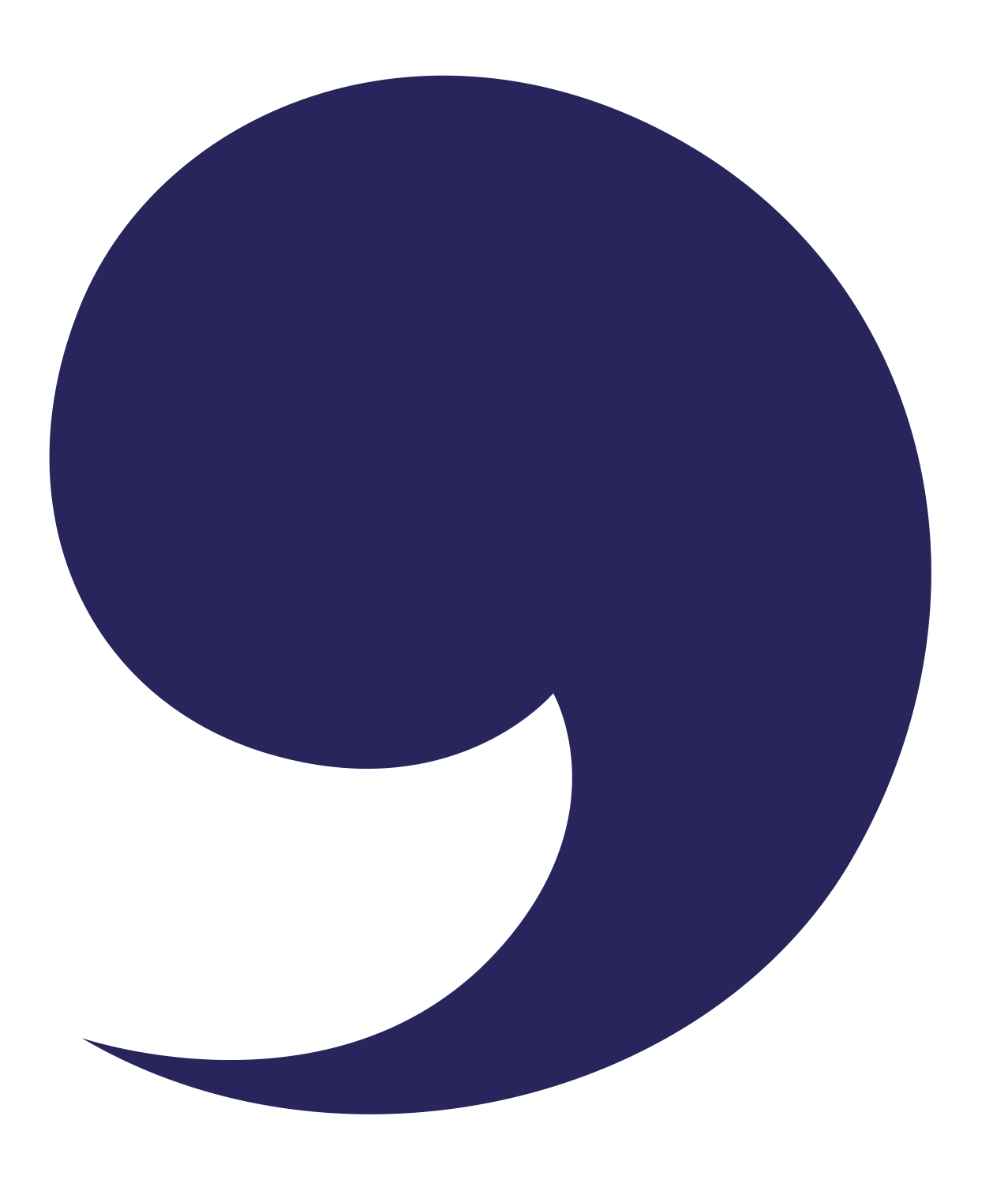 Comma PNG HD Quality