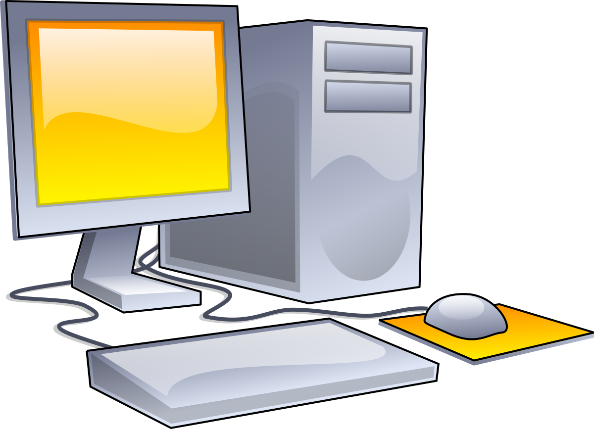 Computer Desktop PC Background PNG Image