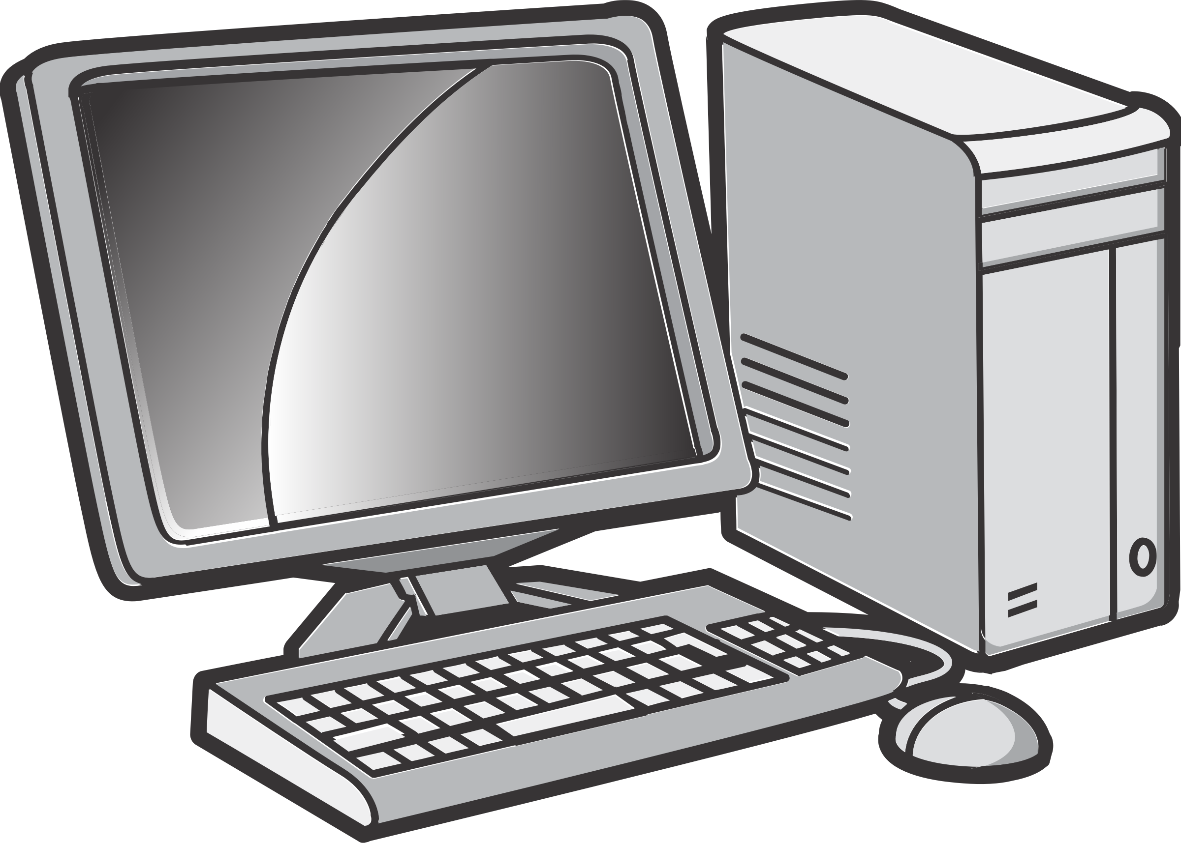 Computer Desktop PC PNG Clipart Background