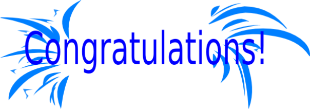 Congratulations PNG Free File Download