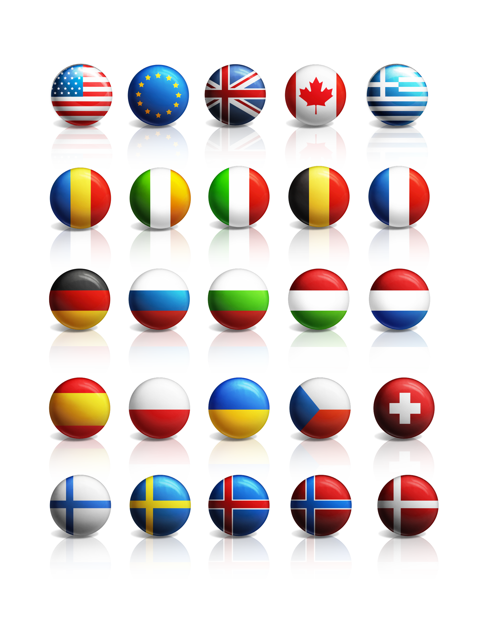 Country Flags PNG HD Photos
