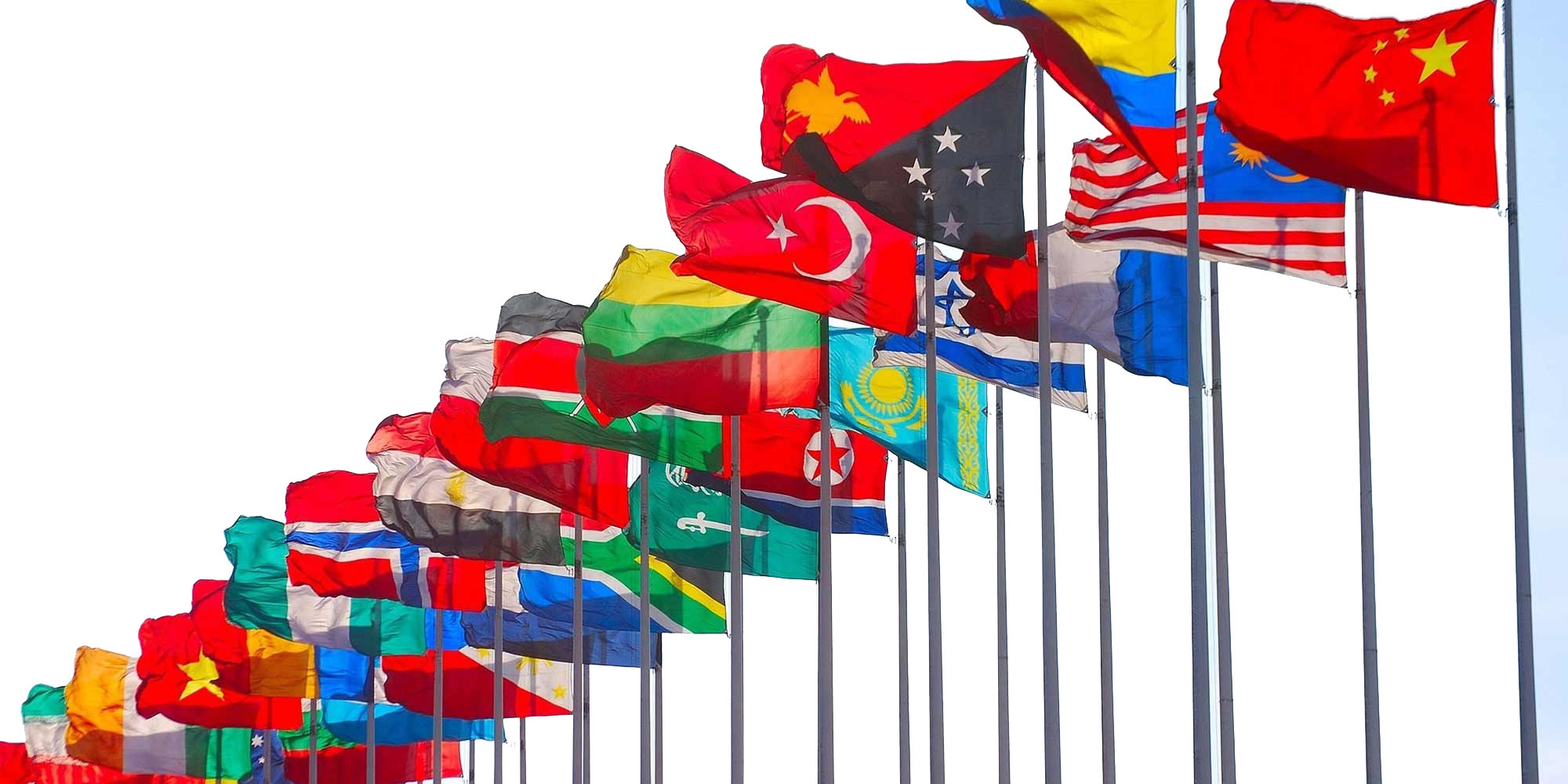 Флаги государств. Флажки стран. Иностранные государства.