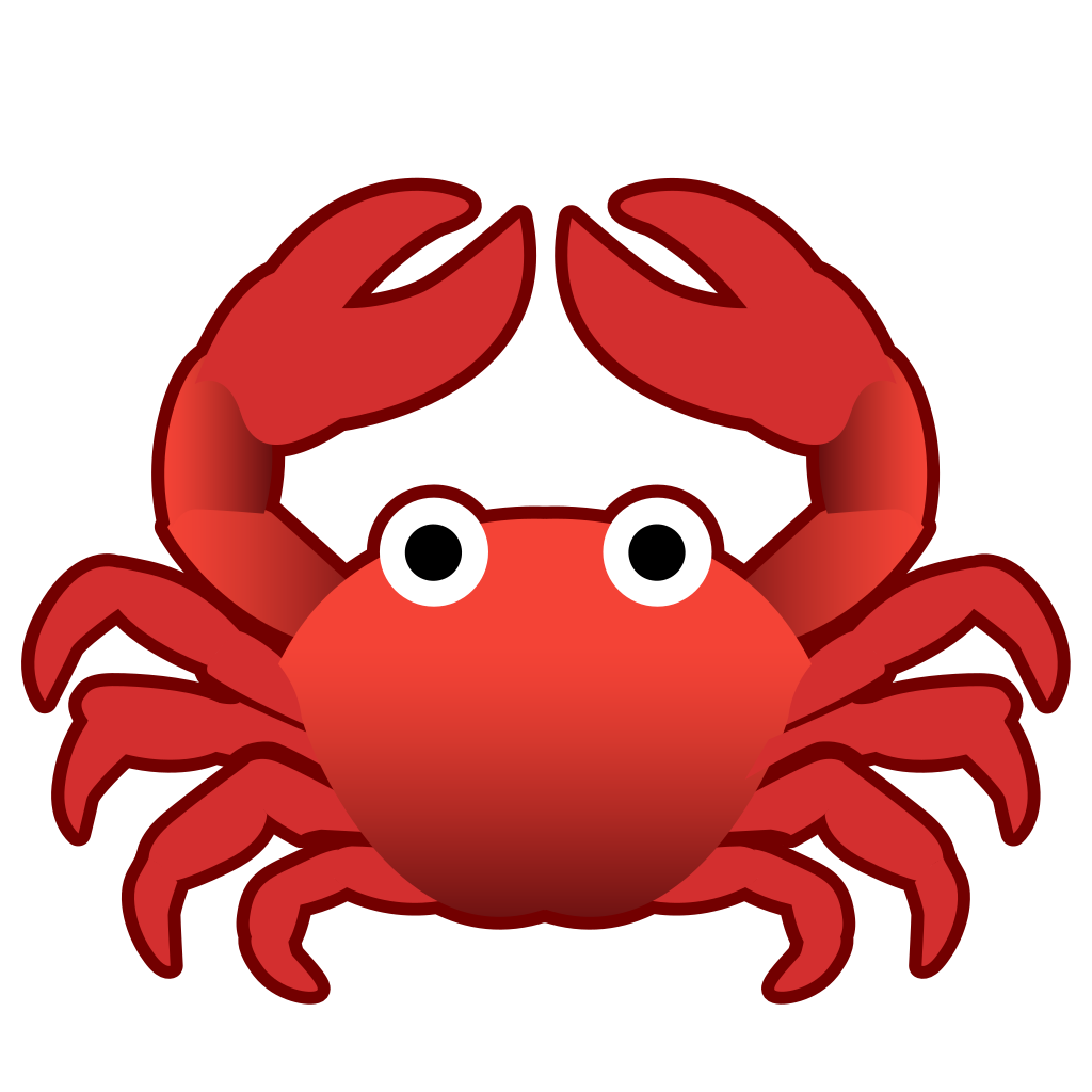 Crab No Background Clip Art