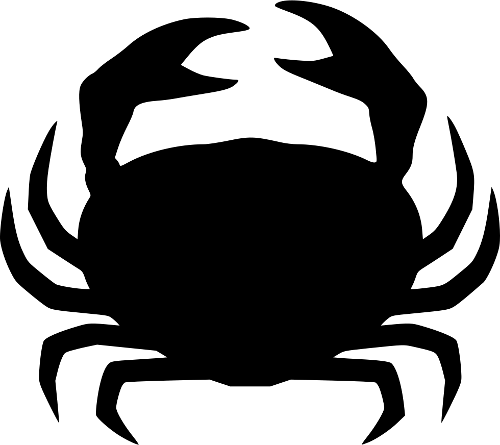 Crab Silhouette No Background