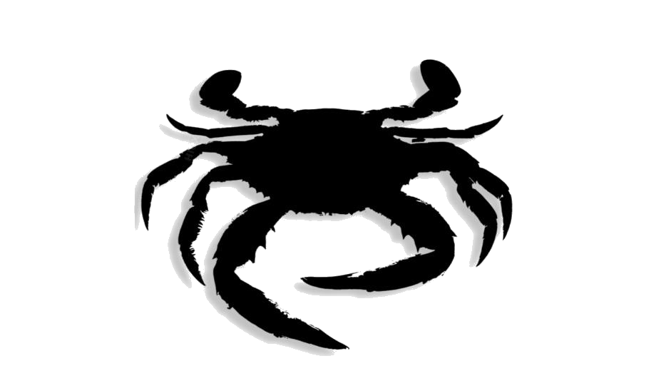 Crab Silhouette PNG Images HD