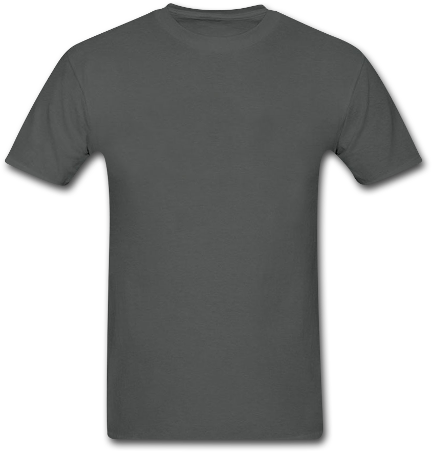 Crew Neck T-Shirt Transparent Images
