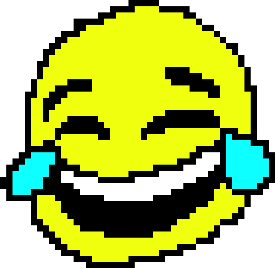 Crying Laughing Emoji Background PNG Image