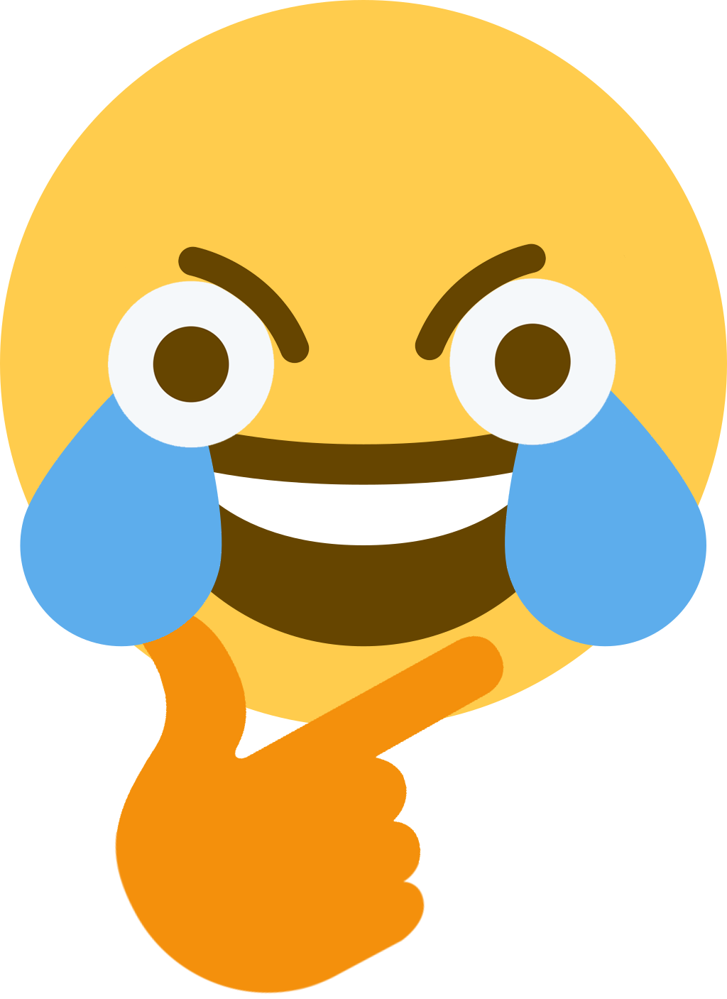 Crying Laughing Emoji PNG HD Quality
