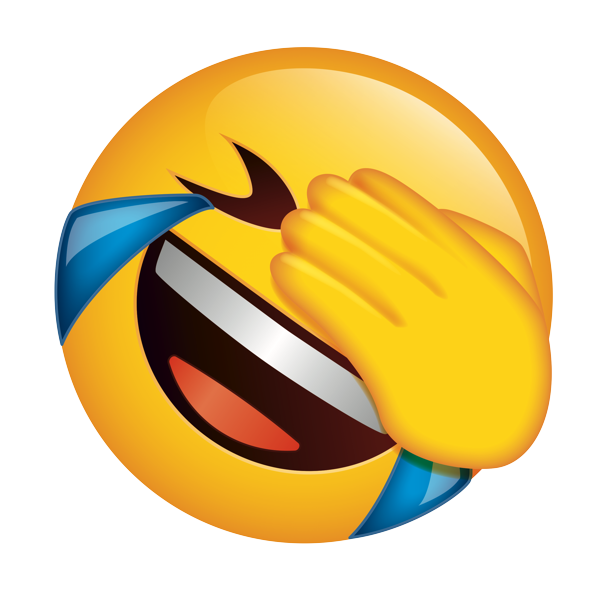 Crying Laughing Emoji Transparent Free PNG