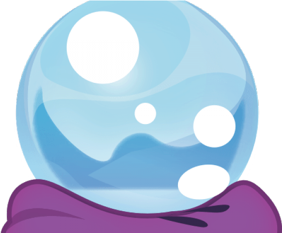 Crystal Ball Background PNG Image