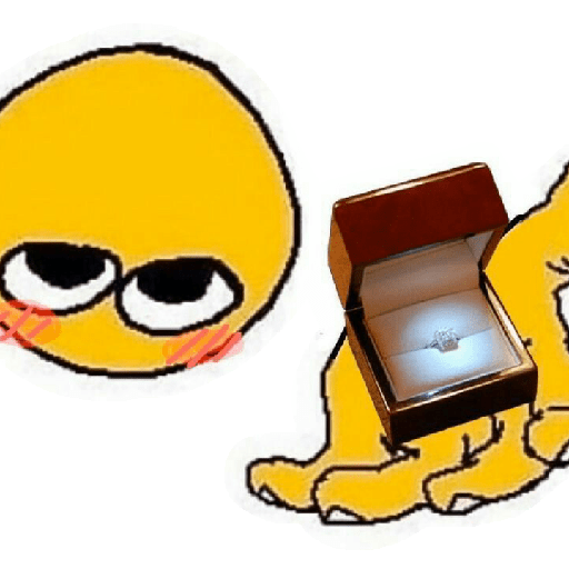 Cursed Emoji Background PNG Image