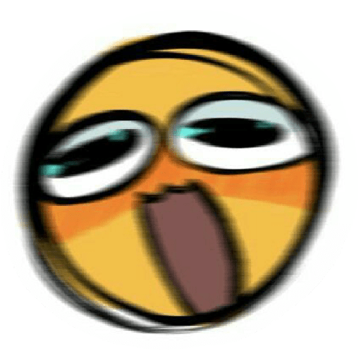 Cursed Emoji PNG Clipart Background