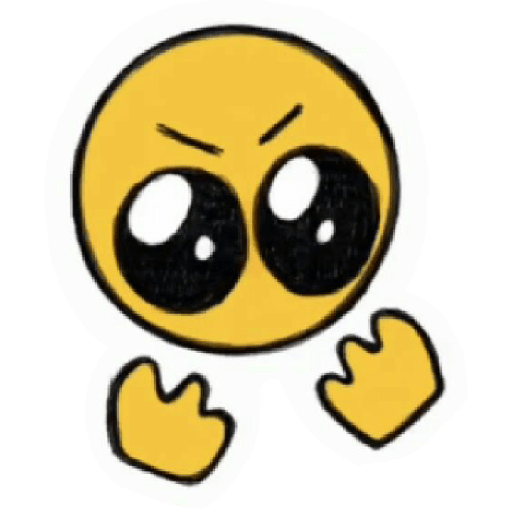 Cursed Emoji Transparent Background