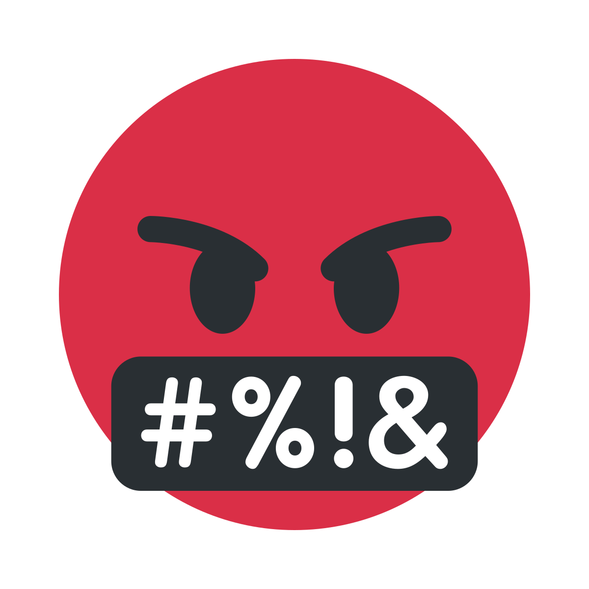 Cursing Emoji Download Free PNG