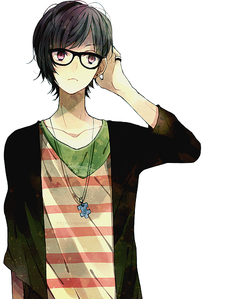 Cute Boy Anime PNG Clipart Background