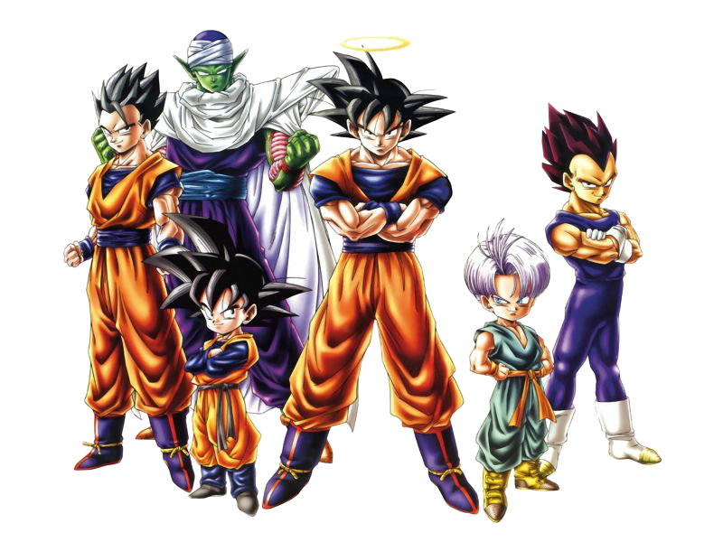 Dragon Ball Z Background PNG Image