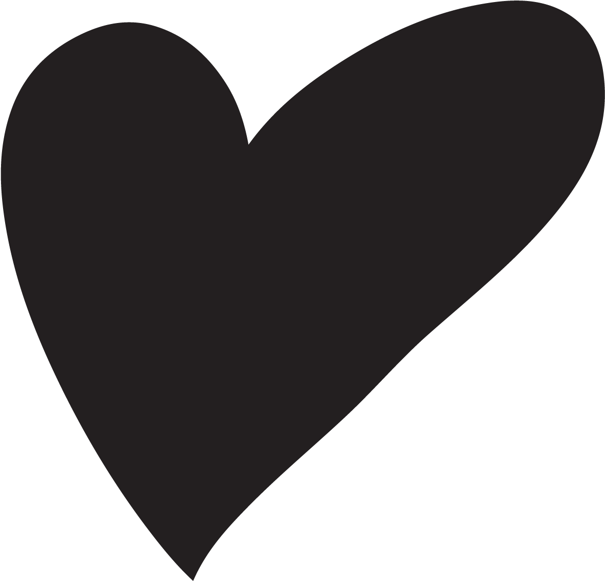 Drawn Heart Background PNG Image