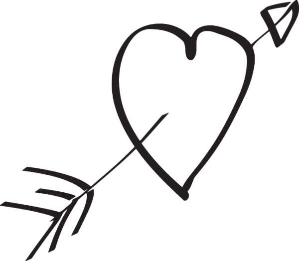 Drawn Heart PNG Background