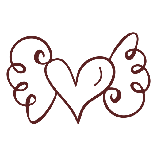 Drawn Heart PNG Clipart Background