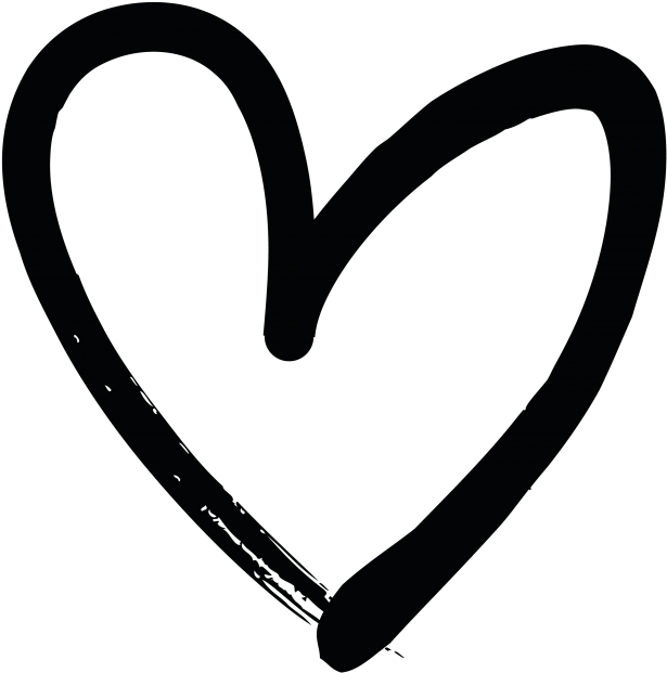 Drawn Heart PNG Pic Background