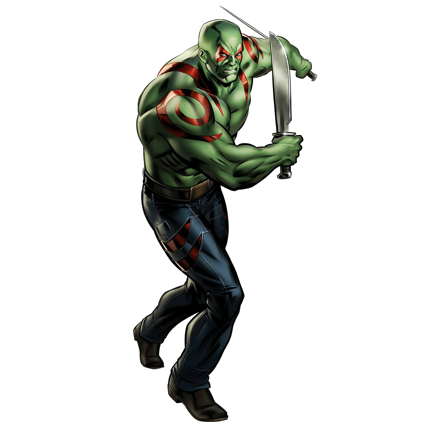 Drax The Destroyer Free PNG
