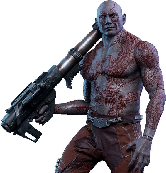 Drax The Destroyer PNG Clipart Background