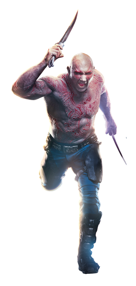 Drax The Destroyer PNG Free File Download