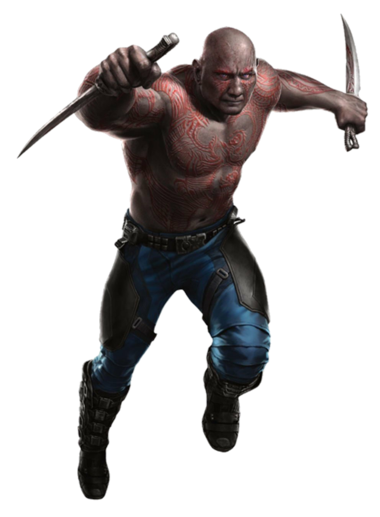 Drax The Destroyer PNG Images HD