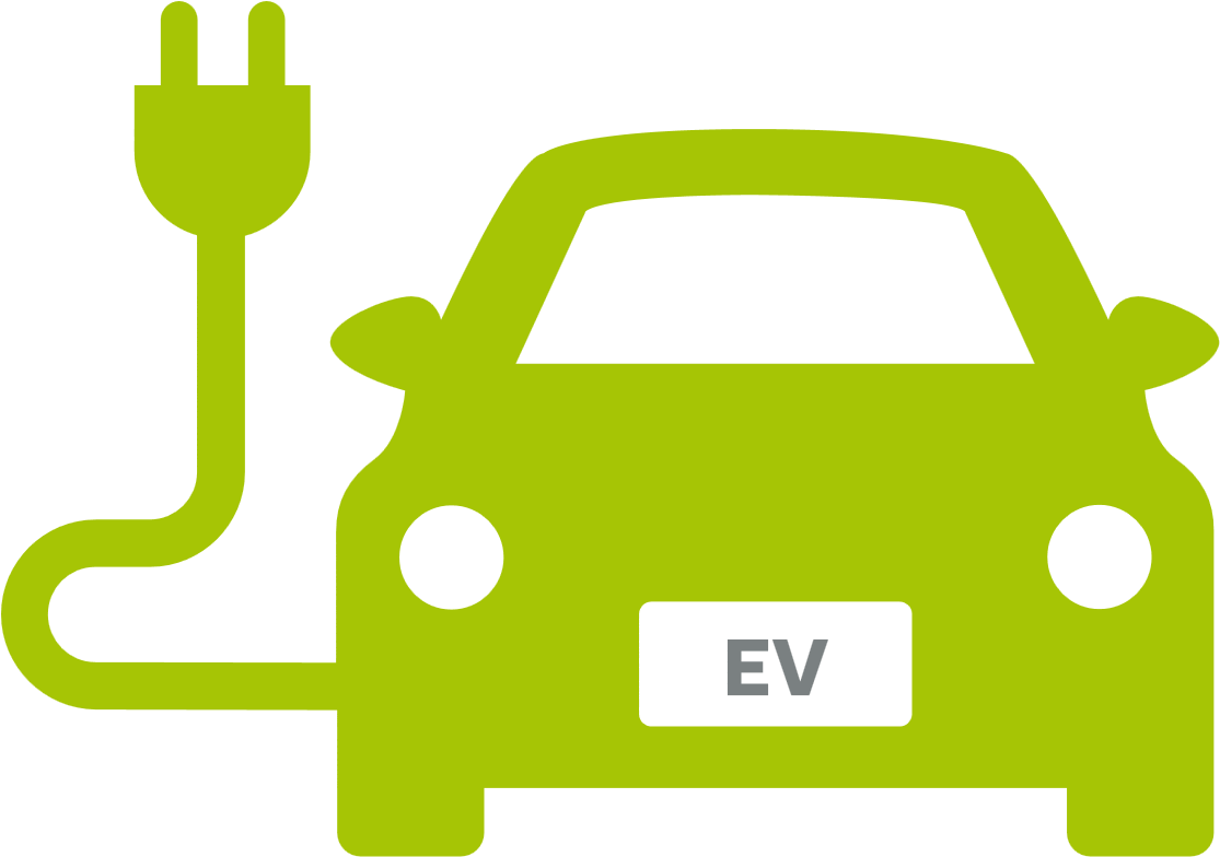Electric Car Transparent Clip Art Background