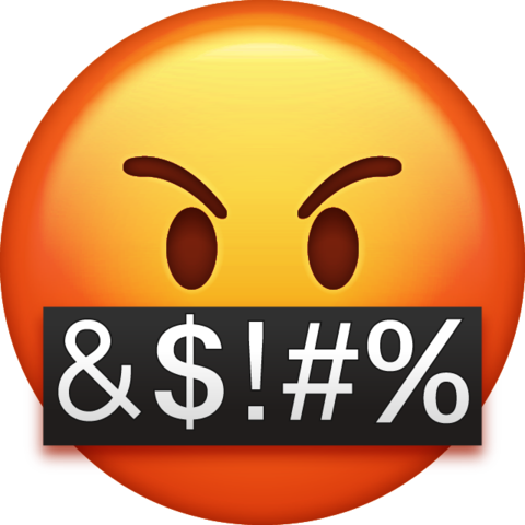 Emoji Angry PNG Pic Background