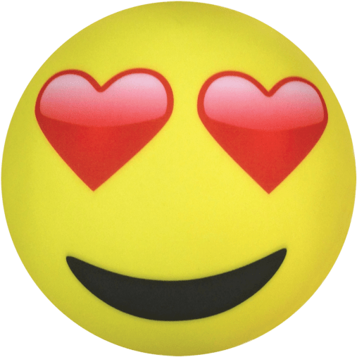 Emoji Heart Eyes PNG HD Quality