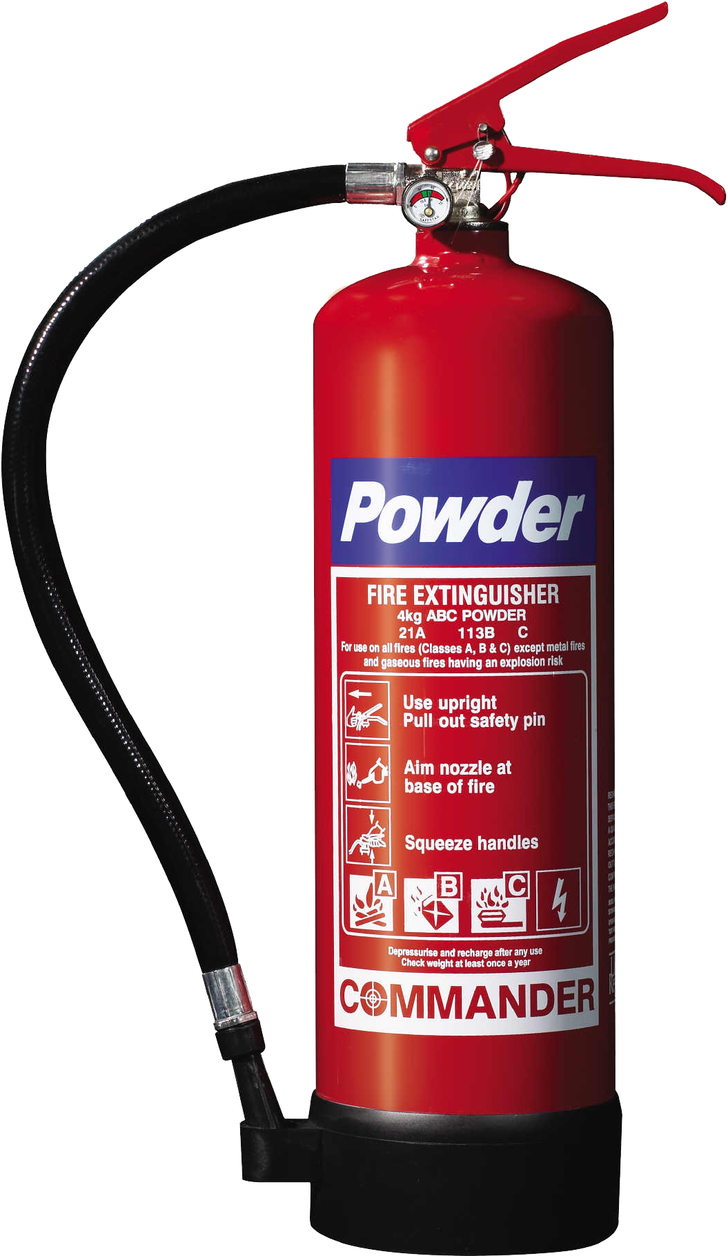 Extinguisher Background PNG