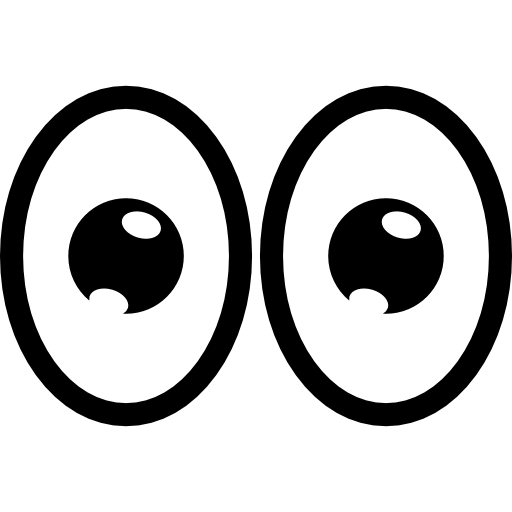Eye Cartoon PNG Background