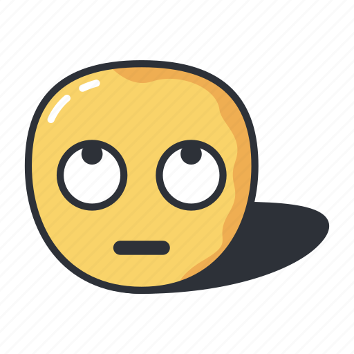 Eye Roll Emoji Transparent Background