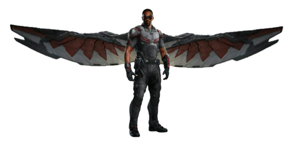 Falcon Marvel Background PNG