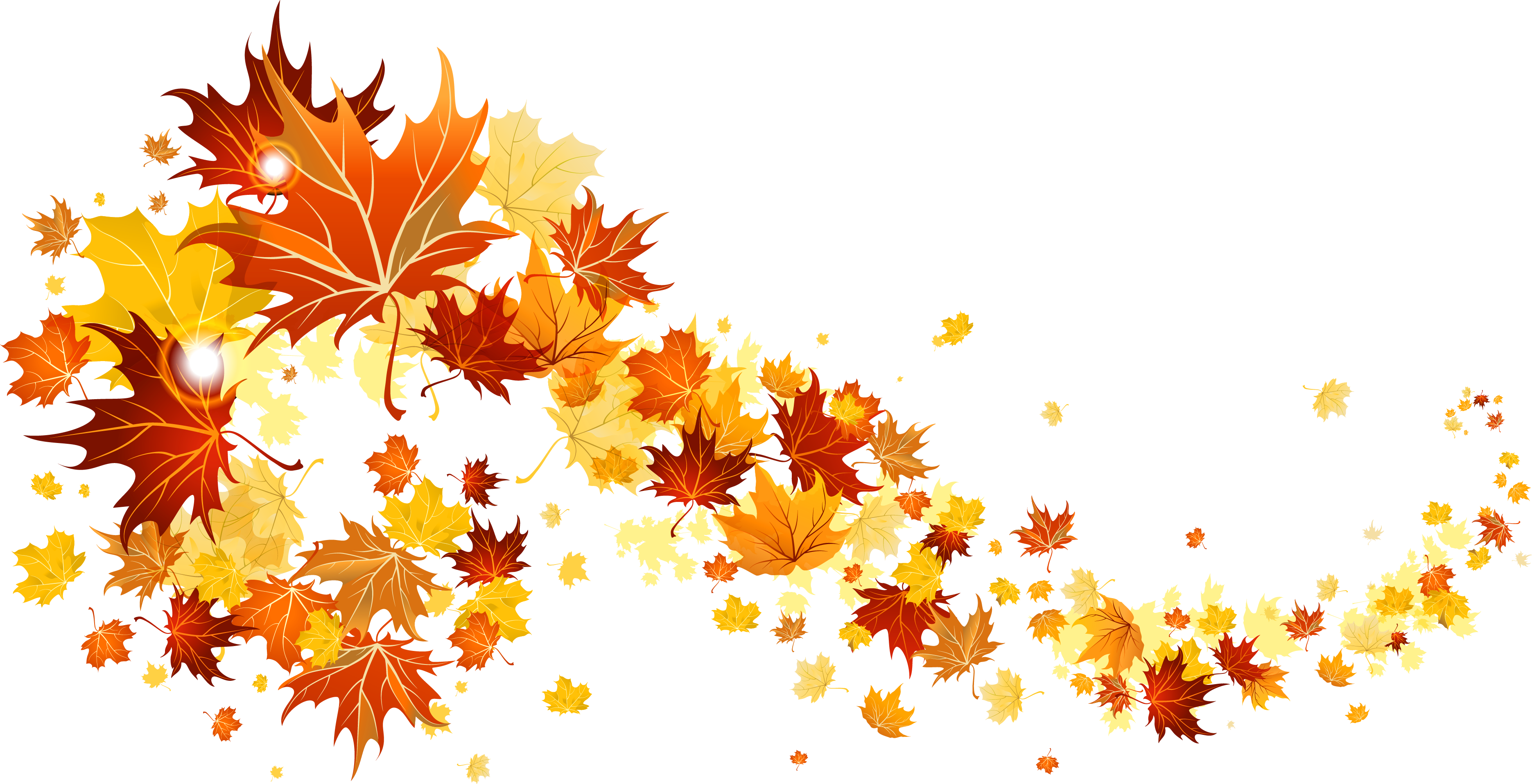 Fall Leaves Transparent Image