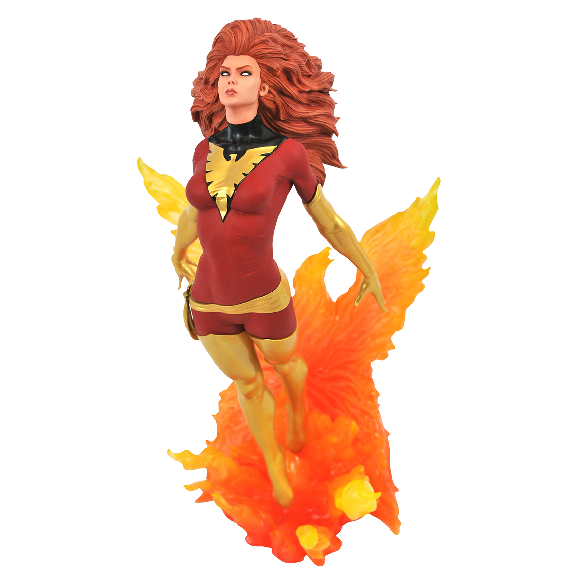 Firestar Marvel Background PNG Image