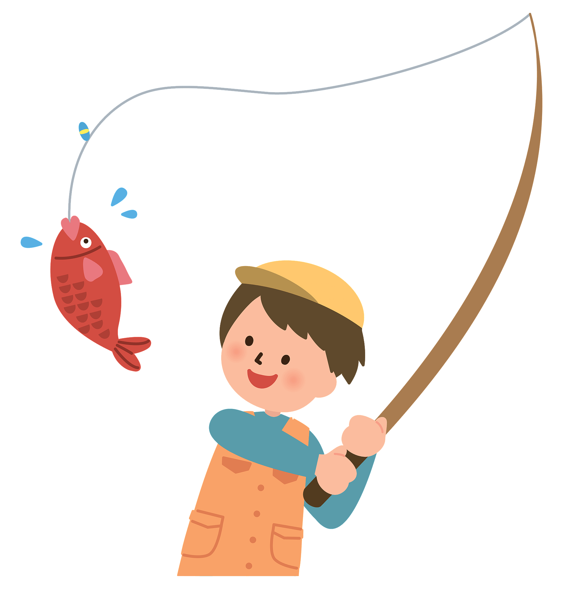 Fishing Clip Art Free PNG