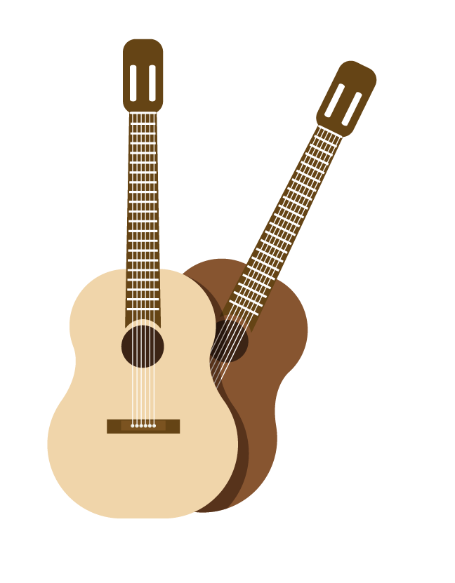 Flamenco Guitar PNG Pic Background
