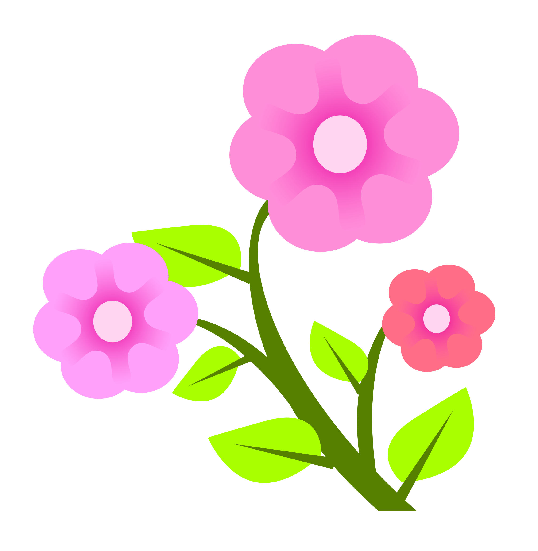 Flower Clip Art PNG Pic Background
