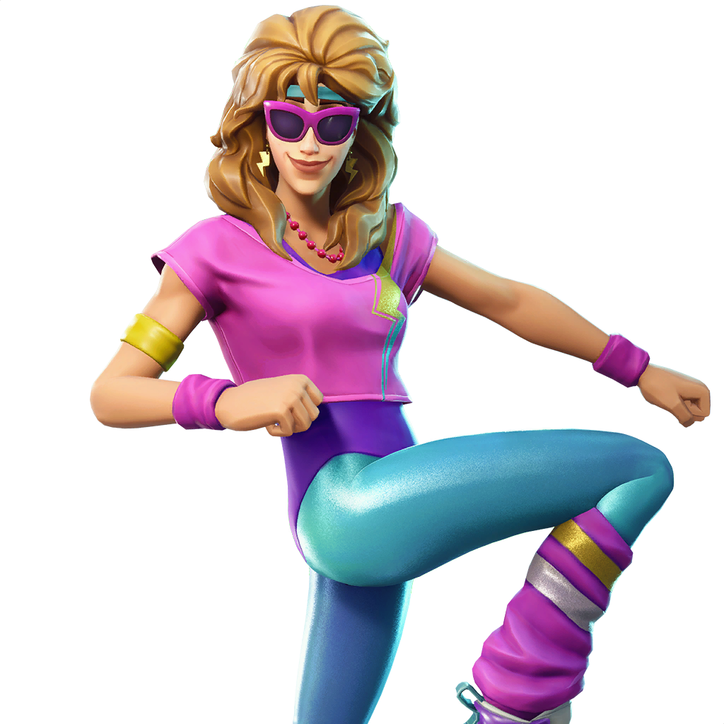 Fornite Aerobic Assassin PNG Pic Background