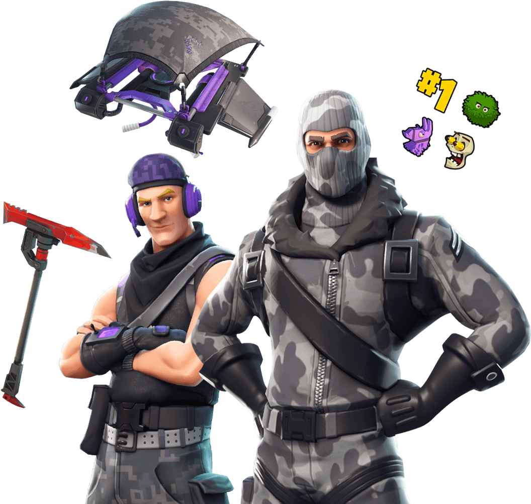 Fornite Alpine Ace Background PNG Image