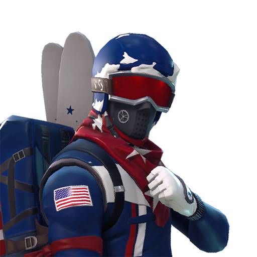 Fornite Alpine Ace USA PNG Clipart Background