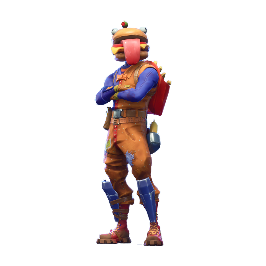 Fornite Beef Boss Background PNG Image