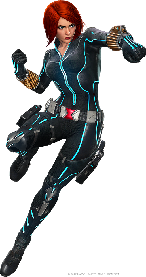 Fornite Black Widow Outfit Transparent PNG